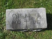 Brick, Cyril R
